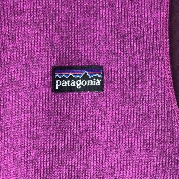 Patagonia Womans S Better Sweater Vest Magenta - Picture 4 of 9